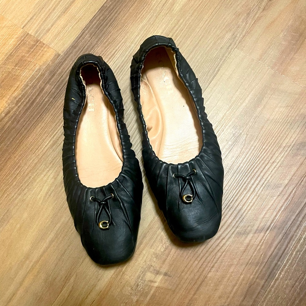 Coach ballerina flats